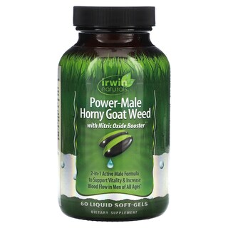 Foto 1 | Foto 1 | Suplemento Irwin Naturals Power-male Horny Goat Weed 60 Cápsulas Blandas - Venta Internacional.