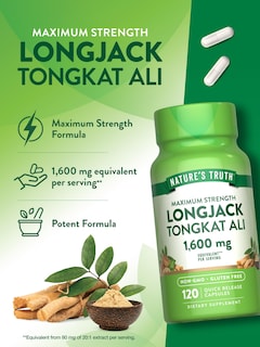 Foto 5 | Foto 5 | Suplemento Nature's Truth Longjack Tongkat Ali 1600 Mg 120 Cápsulas - Venta Internacional.