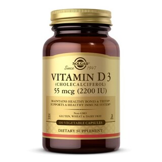 Foto 1 | Foto 1 | Venta Internacional- Suplemento Solgar De Vitamina D3 (Colecalciferol) 2200 Ui 100 V