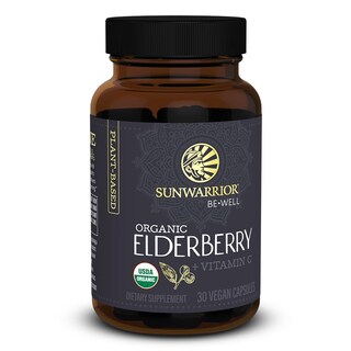 Foto 1 | Foto 1 | Suplemento Sunwarrior Elderberry + Vitamina C 30 Cápsulas - Venta Internacional.