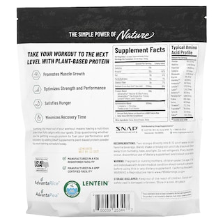 Foto 2 | Foto 2 | Proteína En Polvo Snap Supplements, Chocolate Vegetal Y Vegano 939 G - Venta Internacional.
