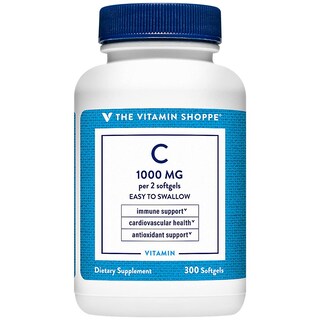 Foto 1 | Foto 1 | Suplemento De Vitamina C De The Vitamin Shoppe, 1000 Mg, 300 Cápsulas Blandas - Venta Internacional.