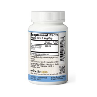 Foto 3 | Foto 3 | Suplemento De Lúpulo Eclectic Institute, 200 Mg, 90 Unidades, Crudo Y Liofilizado - Venta Internacional.