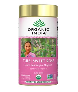 Foto 1 | Foto 1 | Té De Hierbas Organic India Tulsi Sweet Rose, Bote De 100 Ml - Venta Internacional.