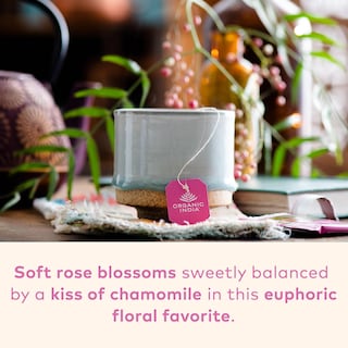 Foto 6 | Foto 6 | Té De Hierbas Organic India Tulsi Sweet Rose, Bote De 100 Ml - Venta Internacional.