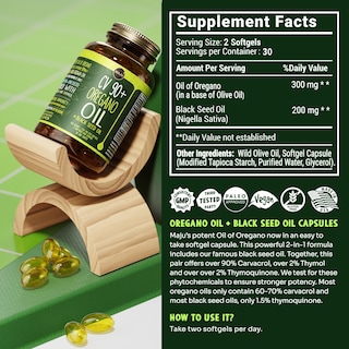 Foto 6 | Foto 6 | Complemente El Aceite De Orégano De Maju Superfoods Con Aceite De Semillas Negras - Venta Internacional.