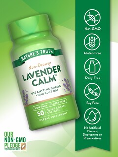 Foto 3 | Foto 3 | Suplemento Nature's Truth Lavender Calm En Cápsulas Blandas, 50 Unidades - Venta Internacional.