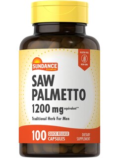 Foto 1 | Foto 1 | Suplemento Sundance Saw Palmetto 1200 Mg Para Hombres 100 Cápsulas - Venta Internacional.