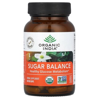 Foto 1 | Foto 1 | Suplemento Orgánico India Sugar Balance, 90 Cápsulas Vegetarianas - Venta Internacional.