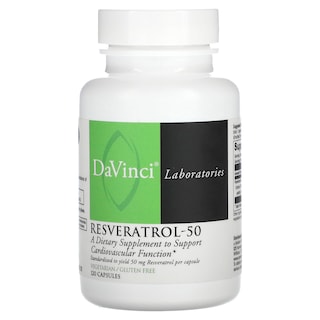 Foto 1 | Foto 1 | Suplemento Alimenticio Resveratrol-50 De Davinci Laboratories, 120 Cápsulas - Venta Internacional