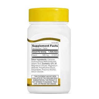 Foto 6 | Foto 6 | Suplemento De Niacina Del Siglo Xxi 500 Mg De Liberación Prolongada X100 - Venta Internacional.