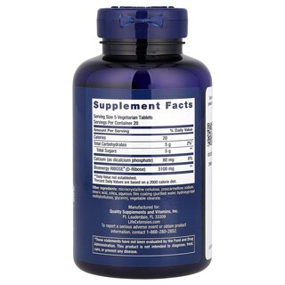 Foto 2 | Foto 2 | Suplemento Life Extension D-ribose 100 Comprimidos Vegetarianos - Venta Internacional.