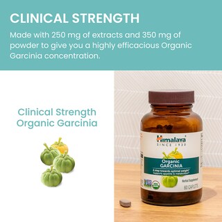Foto 6 | Foto 6 | Suplemento De Garcinia Cambogia Orgánica Himalaya 600 Mg 60 Cápsulas - Venta Internacional.