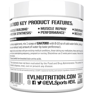 Foto 3 | Foto 3 | Suplemento Evlution Nutrition Eaa7000 30 Porciones Sin Sabor - Venta Internacional.