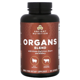 Foto 1 | Foto 1 | Suplemento Ancient Nutrition Organs Blend 180 Cápsulas - Venta Internacional.