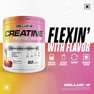 Foto 3 | Foto 3 | Creatina En Polvo Cellucor Fruit Punch Flavor 250 G 50 Porciones - Venta Internacional.