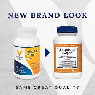 Foto 3 | Foto 3 | Suplemento The Vitamin Shoppe Con Ubiquinol Coq-10, 100 Mg, 60 Cápsulas Blandas - Venta Internacional.