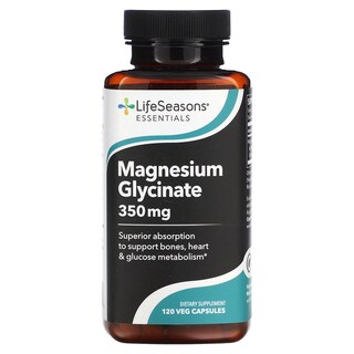Foto 1 | Foto 1 | Suplemento Lifeseasons Con Glicinato De Magnesio, 120 Cápsulas Vegetales - Venta Internacional.
