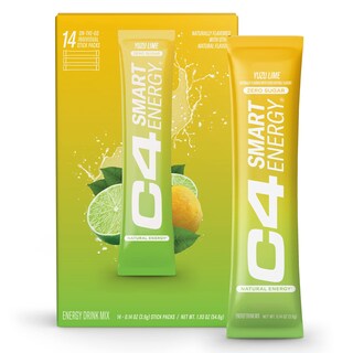 Foto 1 | Foto 1 | Energy Powder Cellucor C4 Smart Yuzu Lime Sin Azúcar, Paquete De 14 Unidades - Venta Internacional.