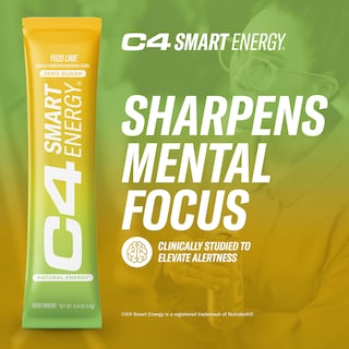 Foto 3 | Foto 3 | Energy Powder Cellucor C4 Smart Yuzu Lime Sin Azúcar, Paquete De 14 Unidades - Venta Internacional.