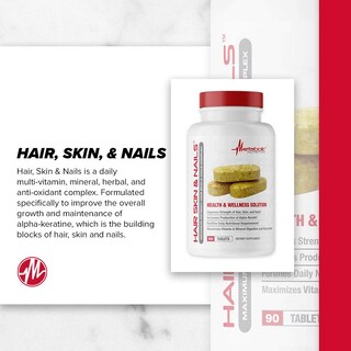 Foto 3 | Foto 3 | Suplemento Metabólico Para Cabello, Piel Y Uñas, 90 Comprimidos - Venta Internacional.