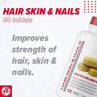 Foto 6 | Foto 6 | Suplemento Metabólico Para Cabello, Piel Y Uñas, 90 Comprimidos - Venta Internacional.