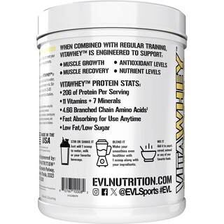 Foto 5 | Foto 5 | Proteína En Polvo Evlution Nutrition Vitawhey 20 G Vainilla - Venta Internacional.