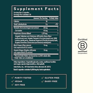 Foto 3 | Foto 3 | Suplemento Gaia Herbs Turmeric Supreme Discomfort P.m. - Venta Internacional.