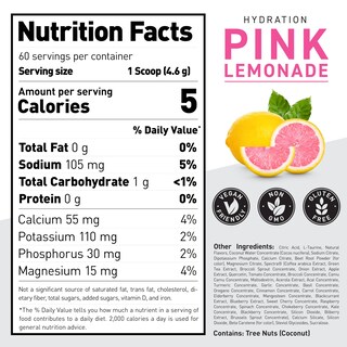 Foto 2 | Foto 2 | Hidratación Electrolítica En Polvo Kaged Hydracharge Pink Lemonade - Venta Internacional.