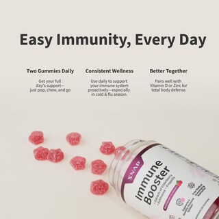 Foto 2 | Foto 2 | Suplemento De Gomitas Snap Elderberry Immune Support 60 Unidades - Venta Internacional.