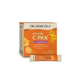 Foto 1 | Foto 1 | Complemente El Paquete De Vitamina C Del Dr. Mercola Con Quercetina, 30 Porciones - Venta Internacional.