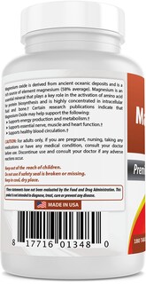 Foto 6 | Foto 6 | Suplemento Best Naturals De Óxido De Magnesio 500 Mg 180 Comprimidos - Venta Internacional.