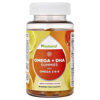 Foto 1 | Foto 1 | Gomitas Phytoral Omega + Dha Con Omega 3-6-9 Limón Y Naranja 60 - Venta Internacional.
