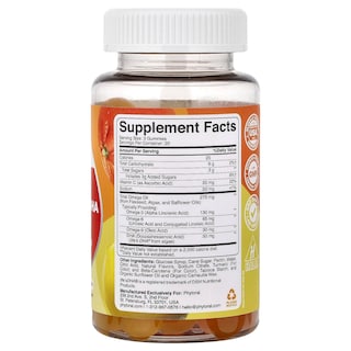 Foto 2 | Foto 2 | Gomitas Phytoral Omega + Dha Con Omega 3-6-9 Limón Y Naranja 60 - Venta Internacional.