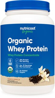 Foto 1 | Foto 1 | Proteína En Polvo Nutricost Organic Whey French Vanilla 2 Kg - Venta Internacional.