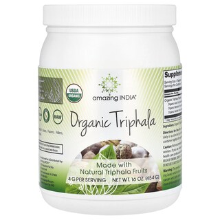 Foto 1 | Foto 1 | Suplemento Amazing India Organic Triphala 473 Ml (454 G) - Venta Internacional.