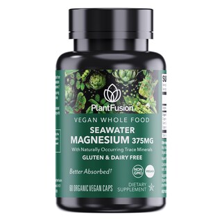 Foto 1 | Foto 1 | Suplemento Plantfusion, Complejo Vegano De Magnesio, 375 Mg, 60 Cápsulas - Venta Internacional.