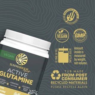 Foto 3 | Foto 3 | Suplemento De Glutamina Sunwarrior L-glutamina En Polvo, 100 Porciones - Venta Internacional.