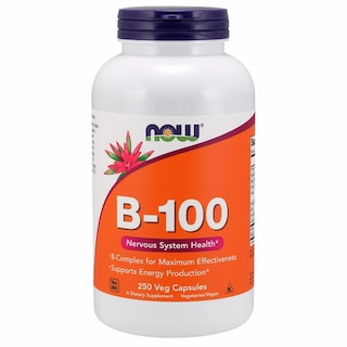 Foto 1 | Foto 1 | Venta Internacional-vitamina B-100 De Supplement Now Foods, 250 Cápsulas (paquete De 4)