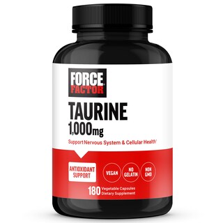 Foto 1 | Foto 1 | Suplemento Force Factor Taurina 500 Mg 180 Cápsulas Veganas - Venta Internacional.