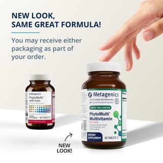 Foto 3 | Foto 3 | Multivitamínico Metagenics Phytomulti Con Hierro 60 Comprimidos - Venta Internacional.