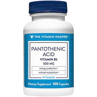 Foto 2 | Foto 2 | Complemente El Ácido Pantoténico De Vitamin Shoppe 500 Mg B5 - Venta Internacional.