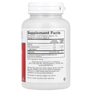 Foto 2 | Foto 2 | Suplemento Protocol Life Balance D-manosa 85 G - Venta Internacional