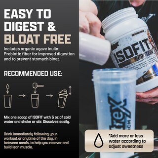 Foto 6 | Foto 6 | Proteína En Polvo Nutrex Research Isofit 100% Whey Isolate 30s - Venta Internacional.
