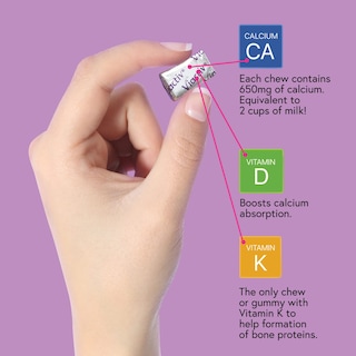 Foto 2 | Foto 2 | Suplemento Viactiv, Masticables Blandos Con Calcio Y Vitamina D, 180 Unidades - Venta Internacional.