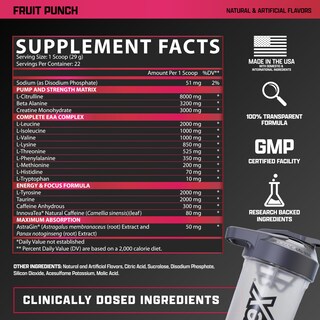 Foto 3 | Foto 3 | Pre-Entrenamiento Nutrex Outlift Clinical- Venta Internacional