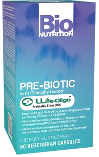 Foto 1 | Foto 1 | Suplemento Bio Nutrition Pre-biotic 60 Cápsulas Vegetariano - Venta Internacional.