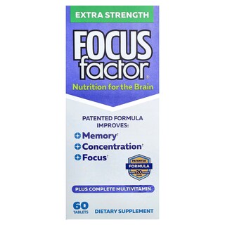 Foto 1 | Foto 1 | Suplemento Focus Factor Extra Strength 60 Comprimidos - Venta Internacional.