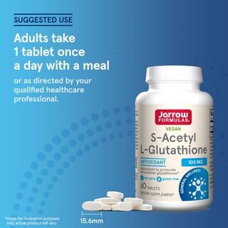 Foto 7 | Foto 7 | L-glutatión Jarrow Formulas 60 Tabletas-Venta Internacional