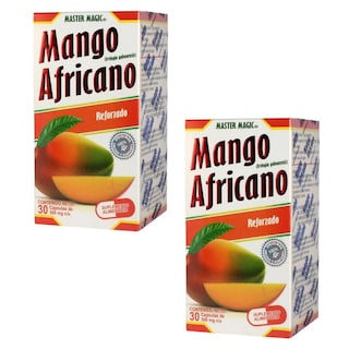 Foto 1 | Foto 1 | Mango Africano Reforzado Master Magic Cápsulas 500mg 2 Pieza